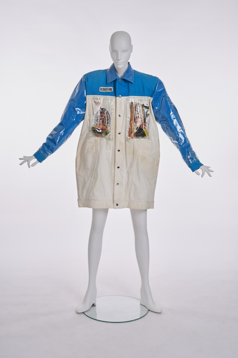 A rare Kansai Yamamoto 'Sushi' coat 1980s