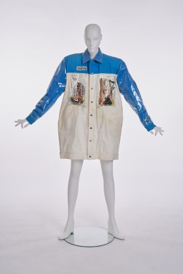 A rare Kansai Yamamoto 'Sushi' coat 1980s