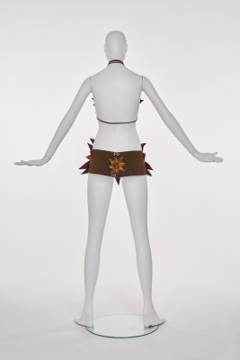 A felt-leaf ensemble 1970s - 2