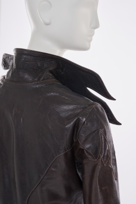 An East West Musical Instruments Co. brown leather jacket, 1970s - 7