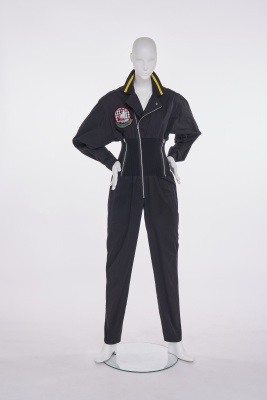 A Kansai Yamamoto black cotton jumpsuit, circa 1988 - 3
