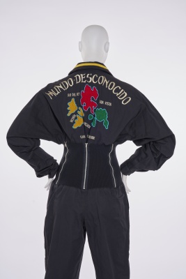 A Kansai Yamamoto black cotton jumpsuit, circa 1988 - 4