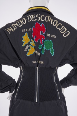 A Kansai Yamamoto black cotton jumpsuit, circa 1988 - 5