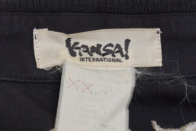 A Kansai Yamamoto black cotton jumpsuit, circa 1988 - 7