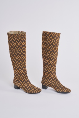 A pair of Yves Saint Laurent haute couture boots, Autumn-Winter 1970-71 - 3