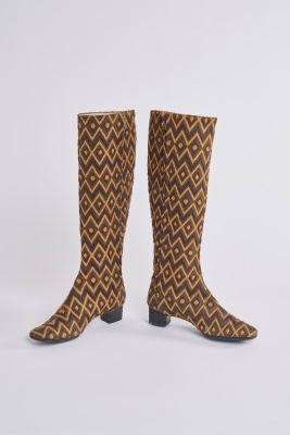 A pair of Yves Saint Laurent haute couture boots, Autumn-Winter 1970-71 - 4