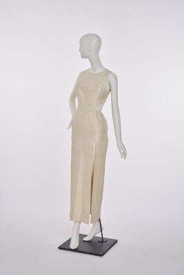 An Emilio Pucci ivory shantung silk dress, 1970s - 2
