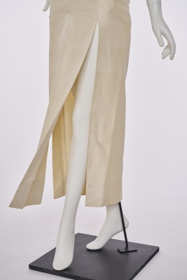 An Emilio Pucci ivory shantung silk dress, 1970s - 5