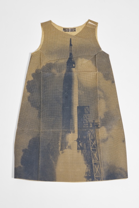 A Harry Gordon Ltd paper poster dress, 1968