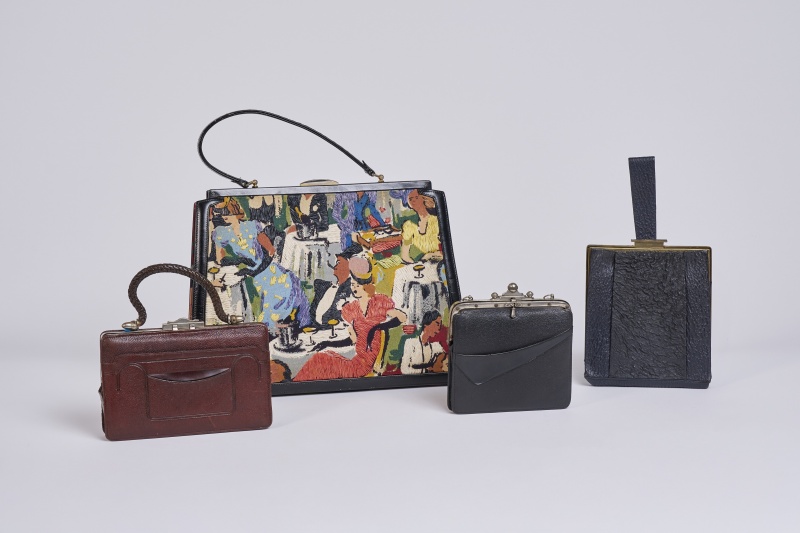 An interesting group of bags, 1890s-1950s