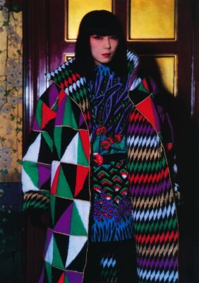 A Kansai Yamamoto reversible wool coat, Autumn-Winter 1981-82 - 2