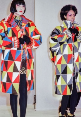 A Kansai Yamamoto reversible wool coat, Autumn-Winter 1981-82 - 4