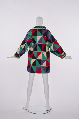 A Kansai Yamamoto reversible wool coat, Autumn-Winter 1981-82 - 5