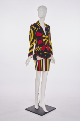 A Moschino 'Dart Board' suit, probably 1990s - 3