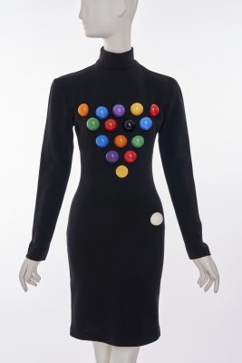 A rare Patrick Kelly pool ball dress, Autumn-Winter 1988-89 - 5