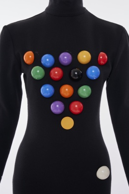 A rare Patrick Kelly pool ball dress, Autumn-Winter 1988-89 - 6