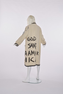 A Stephen Sprouse printed and embellished 'Anarchy' coat, 'Couture' line, Autumn-Winter 1987-88 - 5