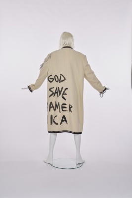 A Stephen Sprouse printed and embellished 'Anarchy' coat, 'Couture' line, Autumn-Winter 1987-88 - 7