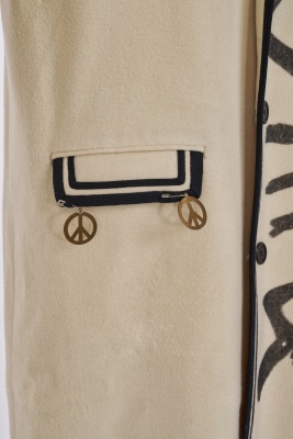 A Stephen Sprouse printed and embellished 'Anarchy' coat, 'Couture' line, Autumn-Winter 1987-88 - 10