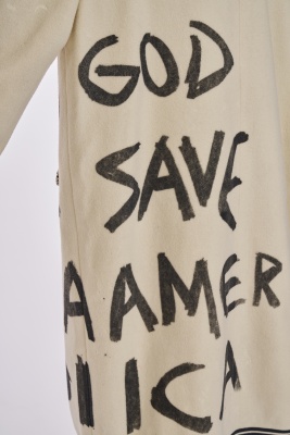 A Stephen Sprouse printed and embellished 'Anarchy' coat, 'Couture' line, Autumn-Winter 1987-88 - 18