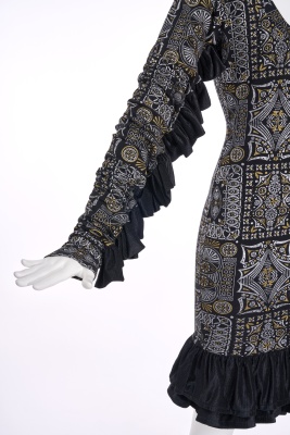 A BodyMap 'Tarot' print dress, 'Half World' collection, Autumn-Winter 1985-86 - 4
