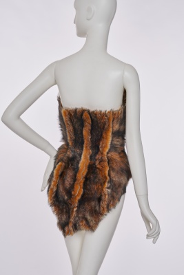 A rare Vivienne Westwood sheepskin corset, 'Vive La Cocotte' collection, Autumn-Winter 1995-96 - 4