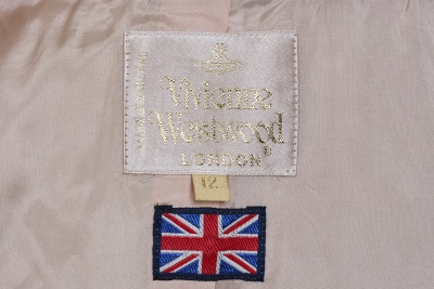 A Vivienne Westwood grey leather ensemble, 'Caf&eacute; Society' collection, Spring-Summer 1994 - 13