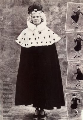 A rare Vivienne Westwood faux ermine capelet, 'Harris Tweed' collection, Autumn-Winter 1987-88 - 2