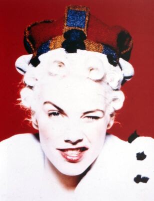 A Vivienne Westwood wool and faux ermine crown, 'Harris Tweed' collection, Autumn-Winter 1987-88 - 2