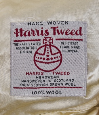 A Vivienne Westwood wool and faux ermine crown, 'Harris Tweed' collection, Autumn-Winter 1987-88 - 6