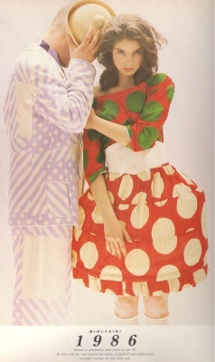 A Vivienne Westwood giant polka dot ensemble, 'Mini Crini' collection, Spring-Summer 1986 - 2