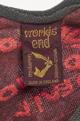A Westwood/McLaren Keith Haring patterned knitted ensemble 'Witches' collection, Autumn-Winter 1983-84 - 11