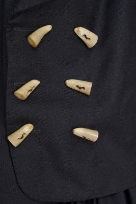 A Westwood/McLaren black wool serge suit, 'Witches' collection, Autumn-Winter 1983-84 - 8