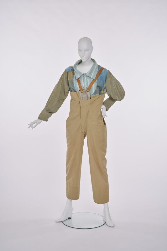 A Westwood/McLaren cotton ensemble, 'Punkature (Hobo)' collection, Spring-Summer 1983