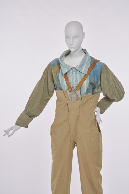 A Westwood/McLaren cotton ensemble, 'Punkature (Hobo)' collection, Spring-Summer 1983 - 6