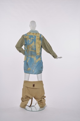 A Westwood/McLaren cotton ensemble, 'Punkature (Hobo)' collection, Spring-Summer 1983 - 12