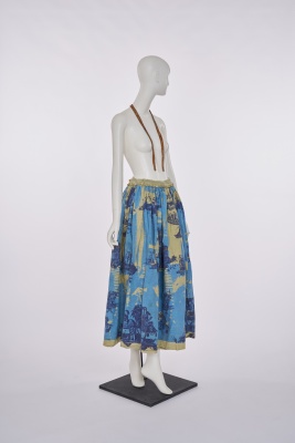 A Westwood/McLaren printed calico skirt, 'Punkature'(Hobo)' collection, Spring-Summer 1983 - 3