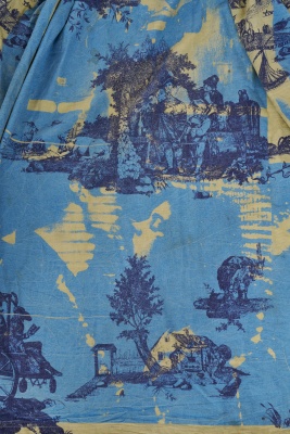 A Westwood/McLaren printed calico skirt, 'Punkature'(Hobo)' collection, Spring-Summer 1983 - 5