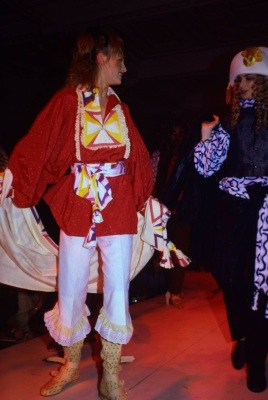 A Westwood/McLaren printed cotton sash, 'Pirate' collection, Autumn-Winter 1981-82 - 2