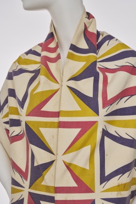 A Westwood/McLaren printed cotton sash, 'Pirate' collection, Autumn-Winter 1981-82 - 6