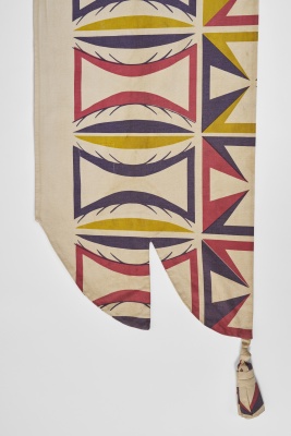 A Westwood/McLaren printed cotton sash, 'Pirate' collection, Autumn-Winter 1981-82 - 7
