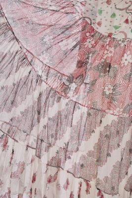 An Ossie Clark/Celia Birtwell printed silk chiffon dress, early 1970s - 6