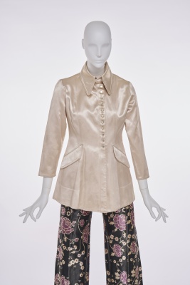 An Ossie Clark/Celia Birtwell satin 'Lamborghini' suit, 1968 - 7