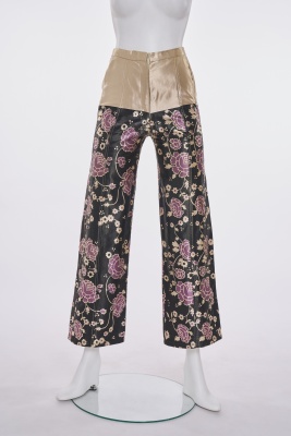 An Ossie Clark/Celia Birtwell satin 'Lamborghini' suit, 1968 - 8