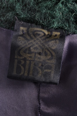 A Biba green faux-fur coat, circa 1972 - 4