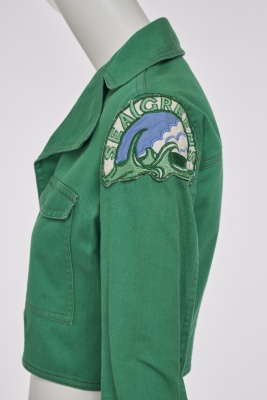 A Mr Freedom green cotton drill suit, 1970s - 5