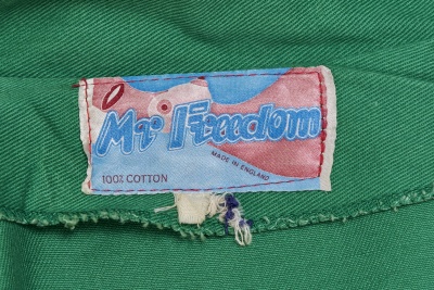 A Mr Freedom green cotton drill suit, 1970s - 6