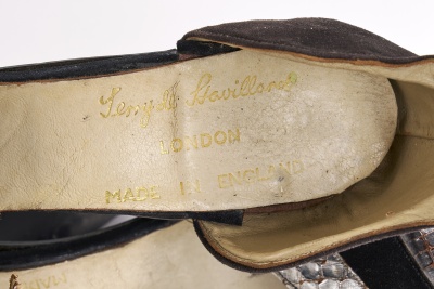 Two pairs of Terry de Havilland platform heels, 1970s - 7