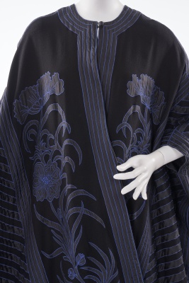 A John Bates black wool djellaba, 1976 - 6