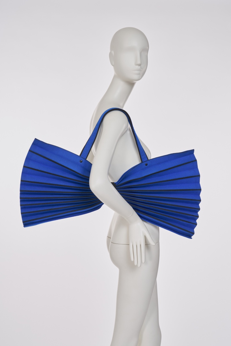 An Issey Miyake pleated 'bow' bag, 1990s